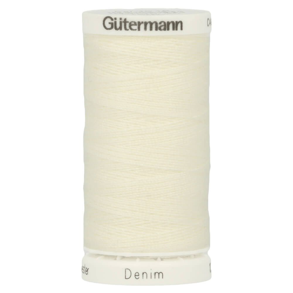 Gütermann jeans (denim) naaigaren  - 100 meter- col. 1016 - ecru